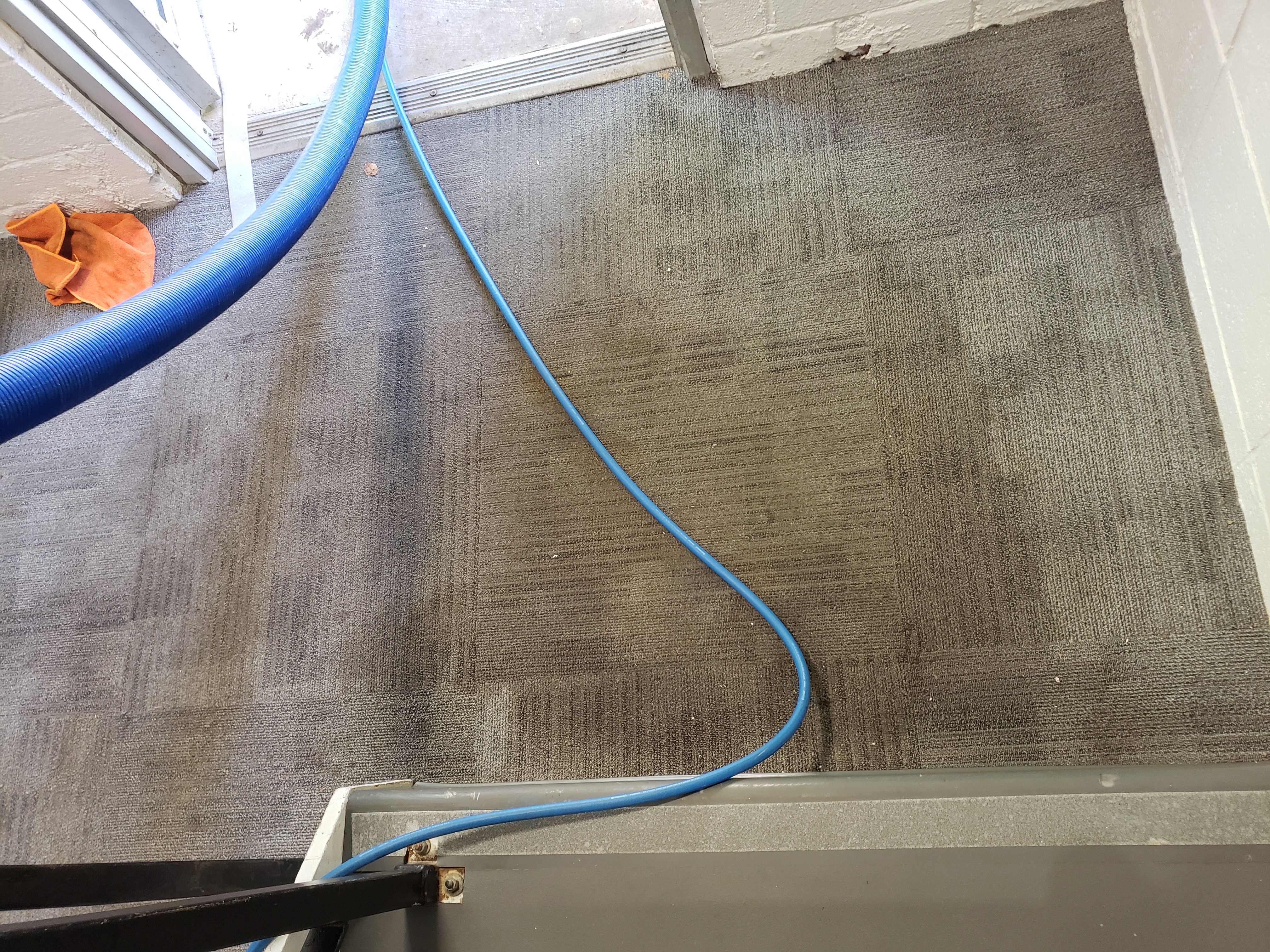 Oven cleaning before